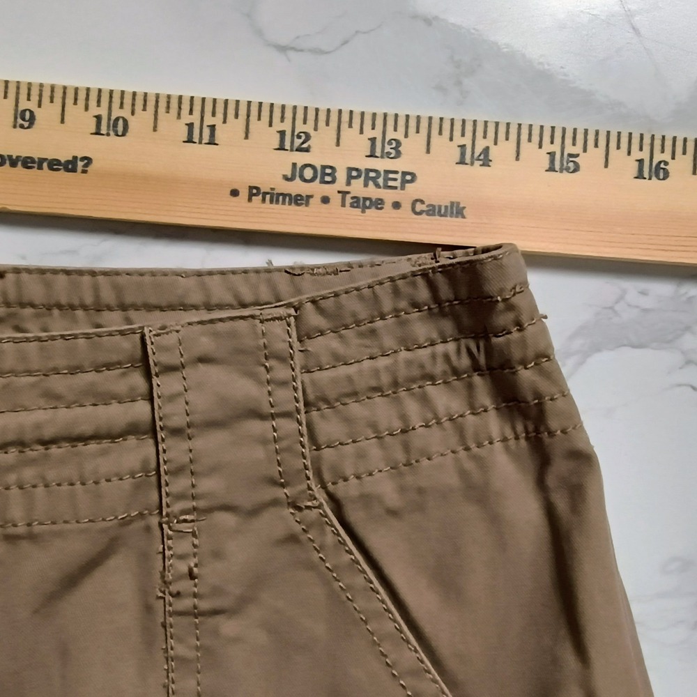 Liz Claiborne Cargo Embroidered Floral Khaki  Pants‎ Drawstring Waist Women's 6 - Picture 5 of 15
